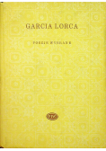 Garcia Lorca Poezje wybrane