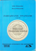 Zarządzanie finansami część III