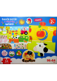 Duże puzzle z dziurką Wieś