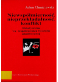 Niewspółmierność nieprzekładalność konflikt