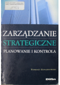 Zarządzanie strategiczne planowane i kontrola