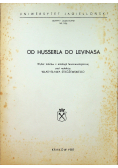 Od husserla do levinasa