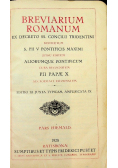 Breviarium Romanum 1928 r.