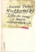 Listy do żony z wojen napoleońskich