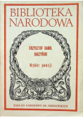 Baczyński Wybór poezji