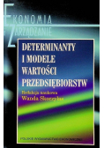 Determinanty i modele wartości przedsiębiorstw