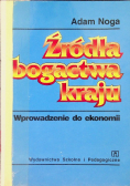 Źródła bogactwa kraju