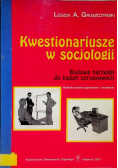 Kwestionariusze w socjologii