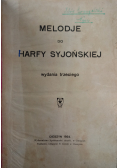 Melodje do Harfy Syjońskiej, 1924 r.