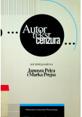 Autor tekst cenzura