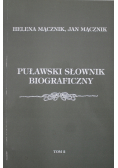 Puławski Słownik Biograficzny Tom 2