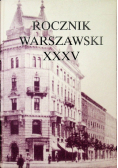 Rocznik warszawski XXXV