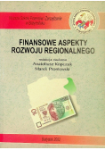 Finansowe aspekty rozwoju regionalnego