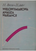 Wielowymiarowa analiza wariancji