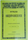 Wykład obrzędów kościelnych na święta całego roku