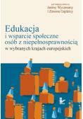 Edukacja i wsparcie społeczne osób z niepełnosprawnością w wybranych krajach europejskich