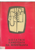 Notatnik kandydata na ministranta