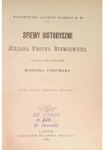 Śpiewy historyczne Juliana Ursyna Niemcewicza, 1895 r.