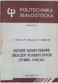 Metody komputerowe obliczeń numerycznych