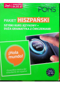 Pakiet Hiszpański 2w1 Szybki kurs językowy plus duża gramatyka z ćwiczeniami