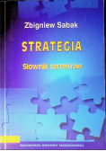 Strategia Słownik terminów