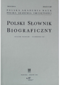 Polski słownik biograficzny, Zeszyt 185