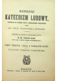 Katolicki Katechizm Ludowy Część III 1927 r.