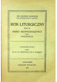Rok liturgiczny Tom IV 1931 r.