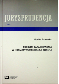 Jurysprudencja 1 / 2014 Problem zarachowania w normatywizmie Hansa Kelsena