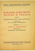 Katalog zabytków sztuki w Polsce Tom I Zeszyt 9