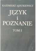 Język i poznanie Tom I
