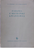 Zadania z mechaniki kwantowej