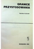 Granice przystosowania