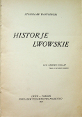 Historje lwowskie 1921 r