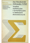 Analiza wariancyjna i kowariancyjna w badaniach ekonomicznych