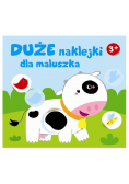 Duże naklejki dla maluszka - krówka 3+