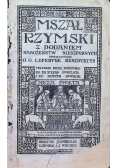 Mszał Rzymski z dodatkiem Nabożeństw Nieszpornych, 1931 r.