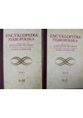 Encyklopedia Staropolska Tom I i II Reprinty z  1939 r.