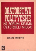 Oratorstwo polityczne na forum sejmu czteroletniego