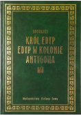 Król Edyp Edyp w Kolonie Antygona