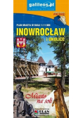Plan miasta - Inowrocław i okolice 1:11 000