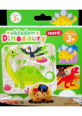 Układam dinozaury 5 układanek