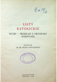 Listy katolickie