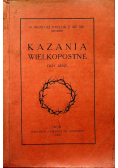Kazania Wielkopostne 1927 r.