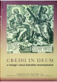 Credo in deum w teoogii i sztuce Kościołów chrześcijańskich