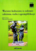 Wartości kulturowe w rodzinie