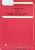 Homilie o pieśni nad pieśniami Zachęta do męceństwa