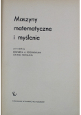 Maszyny matematyczne i myślenie