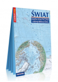 Świat Mapa polityczna i krajobrazowa laminowana mapa XXL 1:31 000 000