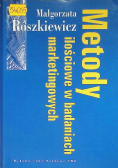 Metody ilościowe w badaniach marketingowych
